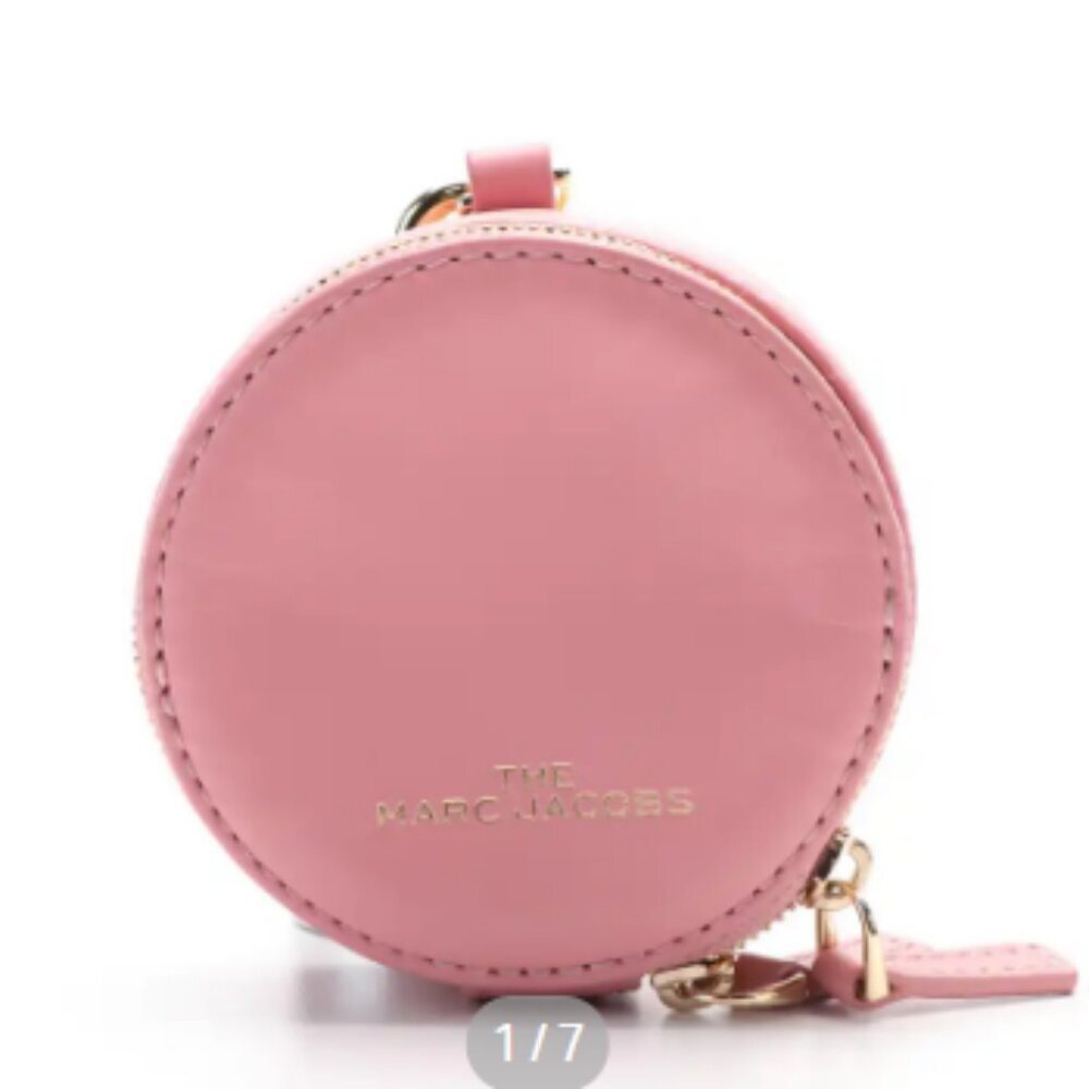 Marc Jacobs Pink Key Chain Coin Purse - Picture 3 of 7